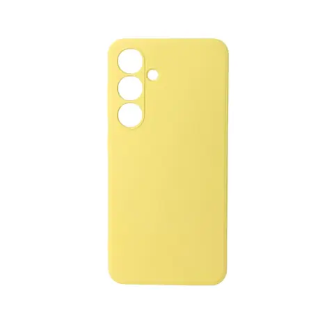 CELLECT Premium silikonski ovitek Samsung Galaxy S24 rumen