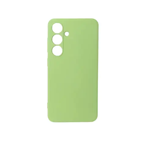 CELLECT Premium silikonski ovitek Samsung Galaxy S24 zelen