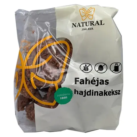 Natural gluténmentes hajdina keksz fahéjas 150 g