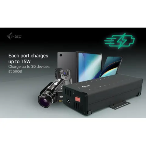 ITEC CACHRGHUB20C Charging HUB 15W black