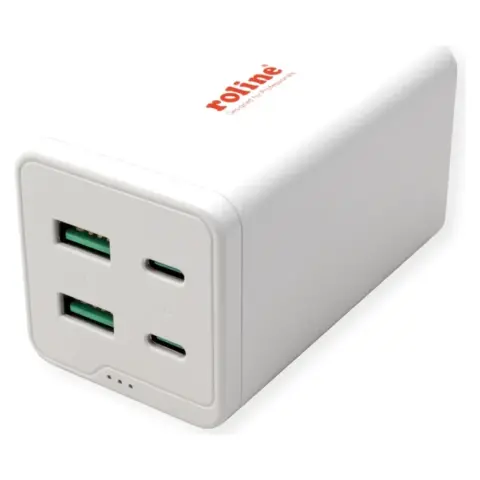 ROLINE 120W 4 port USB Charger fehér