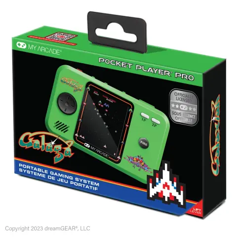 MY ARCADE Galaga Pocket Player Pro Prenosni