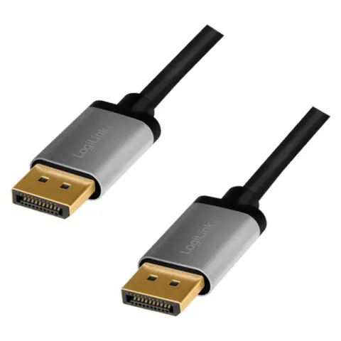 LOGILINK DisplayPort 1.2/1.2a Összekötő Fekete 2m CDA0101