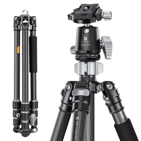 K-F CONCEPT X254C4+BH-30 karbon állvány + monopod