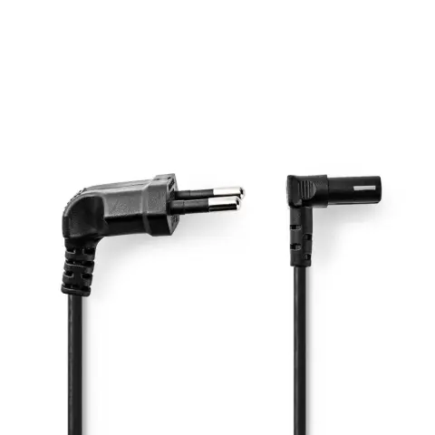 NEDIS 230V Piskóta Táp Fekete 2m CEGL11075BK20