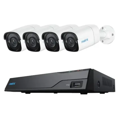 REOLINK NVS8-5MB4 8 csatornás NVR + 4 db 5MP IP kamera