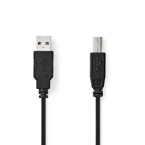 NEDIS USB Összekötő Fekete 1m CCGL60100BK10