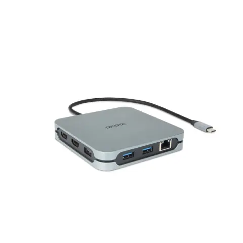 DICOTA D32057 USB-C 10-in-1 Docking Station 8K HDMI PD 100W