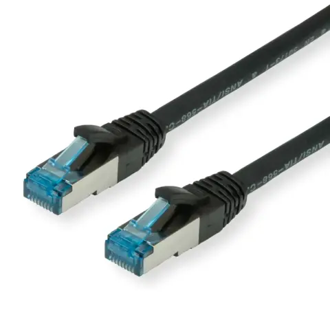 VALUELINE UTP CAT6A Összekötő Fekete 1.5m 21.99.1995