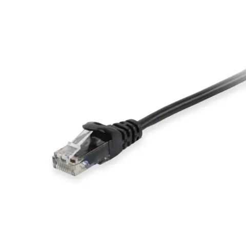 EQUIP UTP CAT6 Conector Negru 25cm 625453