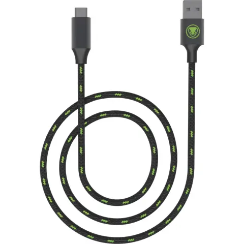 SNAKEBYTE USB-C charging cable black-green Xbox Series X