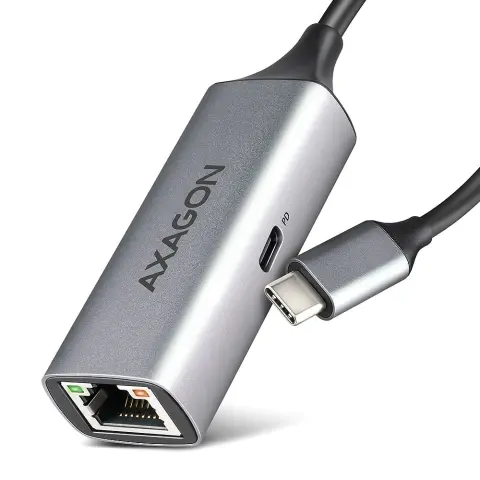 AXAGON ADE-TXPD USB_C 3.2 Gen 1 UTP Convertor 1Gbps gri