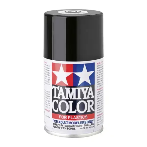 TAMIYA TS-14 fekete szintetikus lakk spray 100ml