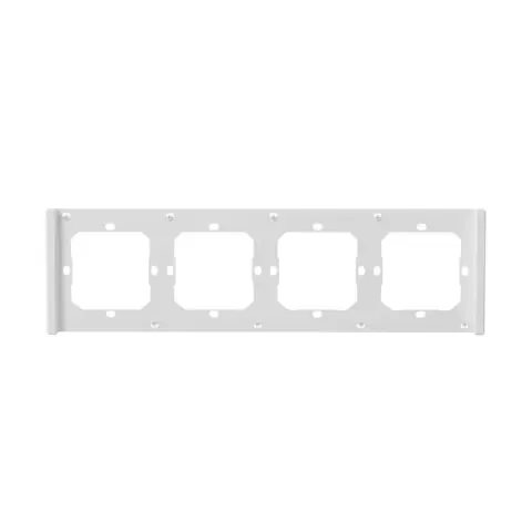 SONOFF SON-ALK-SM80-4W 4-es sorolókeret Sonoff M5 80 / M5 Matter 80 okos villany kapcsolókhoz fehér