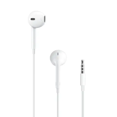 APPLE EarPods 3.5 mm-es fejhallgató-csatlakozóval fehér