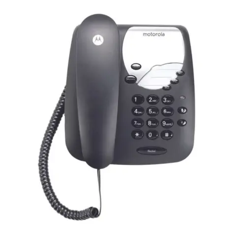 MOTOROLA CT1 Wired Desk Phone Black