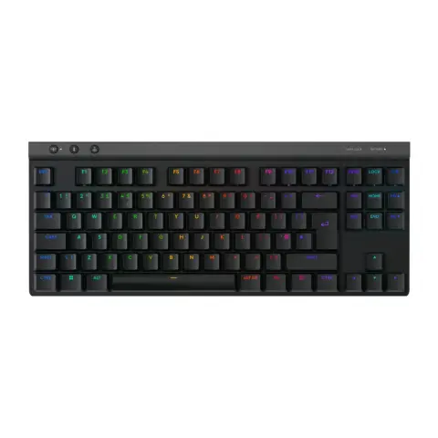 LOGITECH G515 Lightspeed TKL játékhoz tervezett vezeték nélküli billentyűzet Tactile magyar fekete