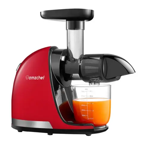 AMZCHEF 1501-RD slow juicer 150W Red