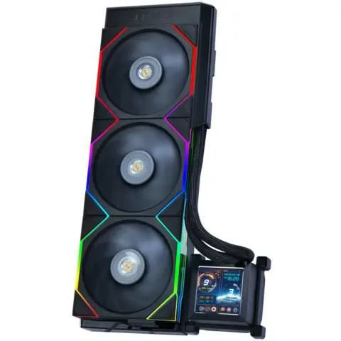 LIAN LI HydroShift LCD 360TL fekete