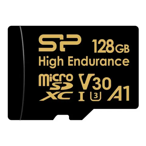 SILICON POWER Golden Series High Endurance 128GB MicroSDXC 80 MB/s SP128GBSTXDV3V1HSP