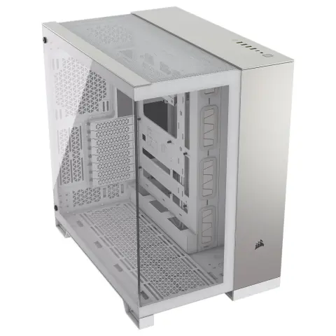 CORSAIR 6500X TG computer case white/aluminum