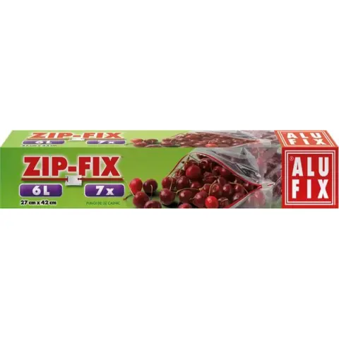 ALUFIX ZIPP6UNI Zipp Fix Cipzáras zacskó 6L