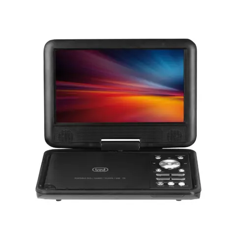 TREVI PDX 1409 S2 hordozható médialejátszó 9" LCD DVD USB SD 14386