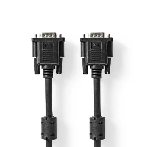 NEDIS VGA/D-Sub Összekötő Fekete 2m CCGL59000BK20