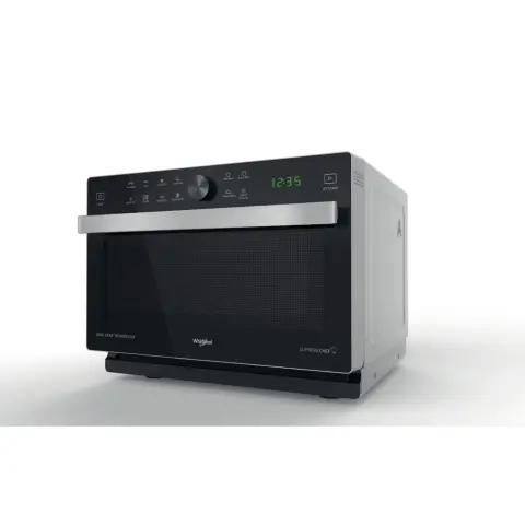 WHIRLPOOL MWSC 833 SB Mikorhullámú sütő szabadonálló 1200W 33L Ezüst