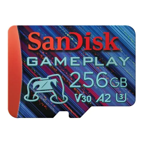 SANDISK Extreme 256GB MicroSDXC 190 MB/s SDSQXAV-256G-GN6XN