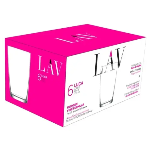LAV LV-LCA375F Luca Long Drink koktélos pohár