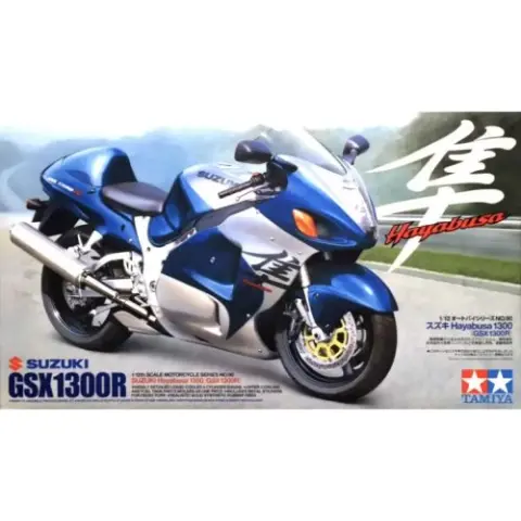 TAMIYA 1/12 Suzuki Gsx1300R Hayabusa motor modell