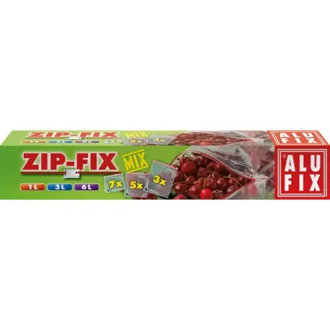 ALUFIX ZIPPMIXUNINEW Zipp Fix Zip bag 1L/3L/6L
