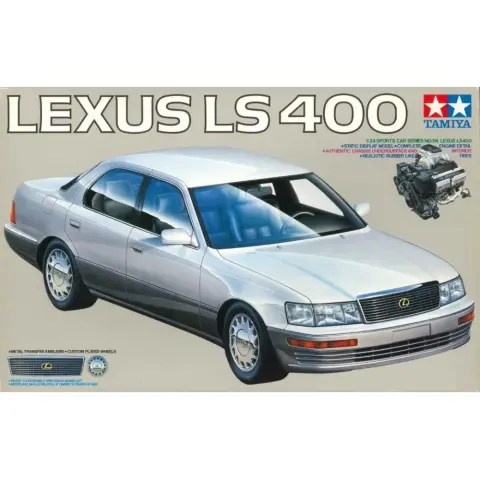 TAMIYA 1/24 Lexus LS 400 kocsi modell