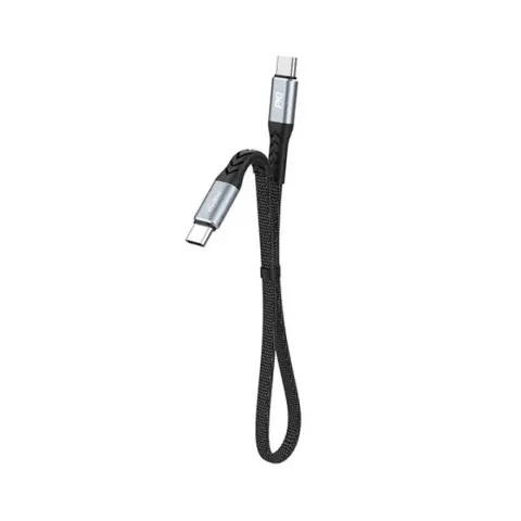 DUDAO L10C Type-C / Type-C töltő- és adatkábel 100W 23cmfekete