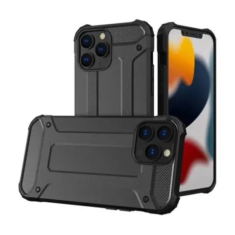 FORCELL Armor hátlap tok Apple iPhone 14 Pro Max fekete