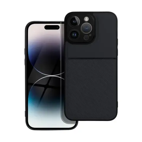FORCELL Noble hátlap tok Apple iPhone 14 Pro Max fekete