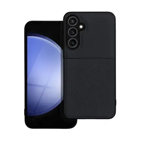 FORCELL Noble hátlap tok Samsung S23 FE fekete