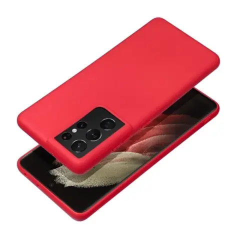 FORCELL Soft szilikon tok Samsung Galaxy A35 5G piros