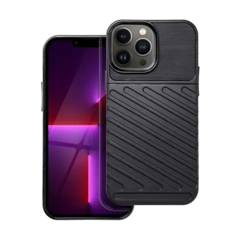 FORCELL Thunder hátlap tok Apple iPhone 13 Pro Max fekete