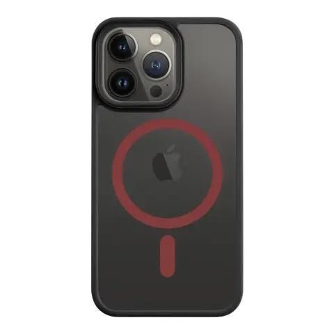 TACTICAL MagForce Hyperstealth 2.0 MagSafe tok iPhone 13 Pro fekete-piros