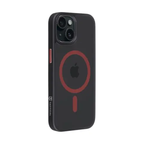 TACTICAL MagForce Hyperstealth 2.0 MagSafe tok iPhone 15 fekete-piros