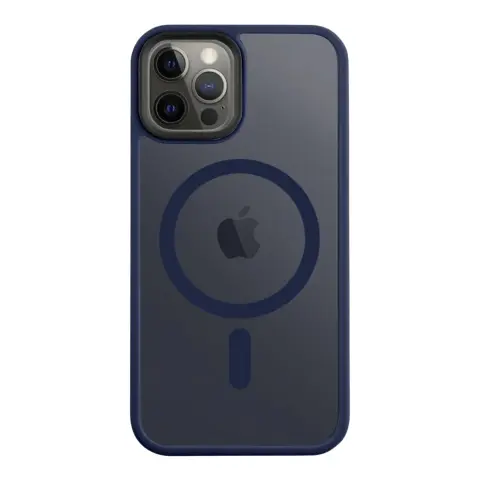 TACTICAL MagForce Hyperstealth Magsafe case iPhone 12 / 12 Pro dark blue