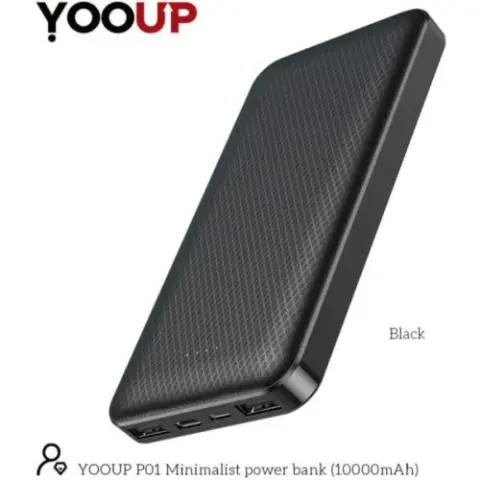 YOOUP P03 Power Bank 10000mAh fekete