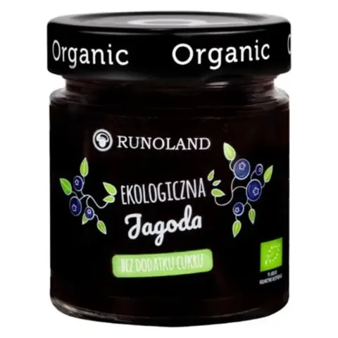Runoland bio feketeáfonya dzsem 200 g