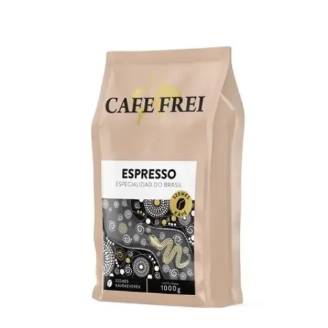 CAFE FREI Espresso Especialidade do Brasil roasted pecan whole bean coffee 1000 g