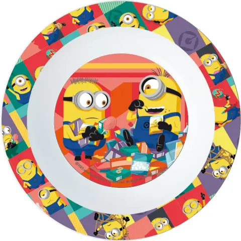 IRIS 674638 GRU Disney microwaveable plastic deep plate