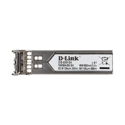 D-LINK DIS-S301SX Mini-GBIC SFP 1000BaseSX Multi-Mode Transceiver