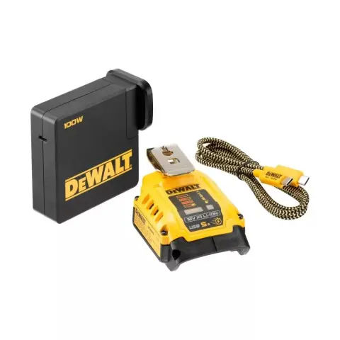 DEWALT DCB094K-QW 18V XR USB Töltő készlet