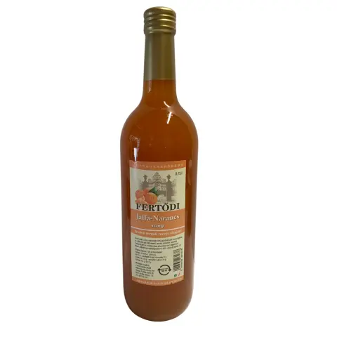 Fertődi jaffa-narancs szörp 700 ml